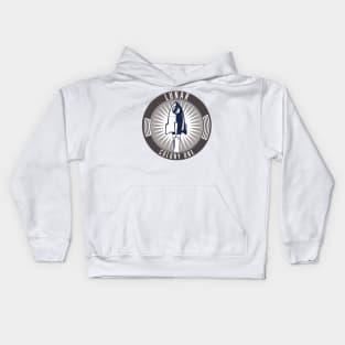 Lunar colony one Kids Hoodie